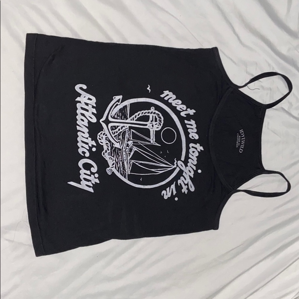 “Meet me in Atlantic City” size small crop top